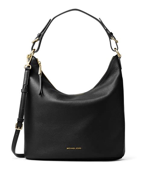 Women's Lupita Large Leather Hobo Handbag by Michael Kors